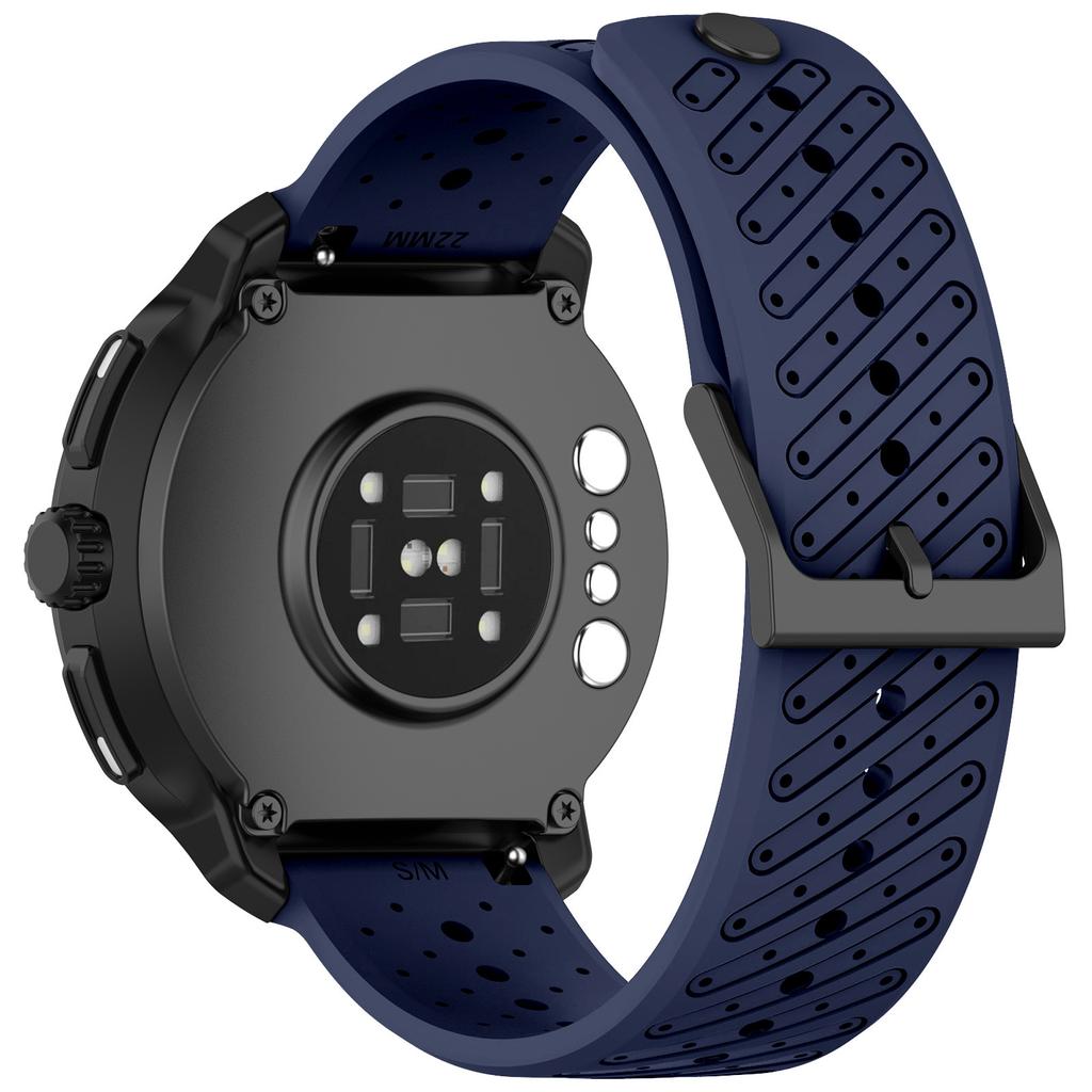 22mm Silicone Wristband Strap For Suunto 5 9 Peak Pro / Vertical 2 / RACE S / Run / Ocean Replacement Watch Band Bracelet