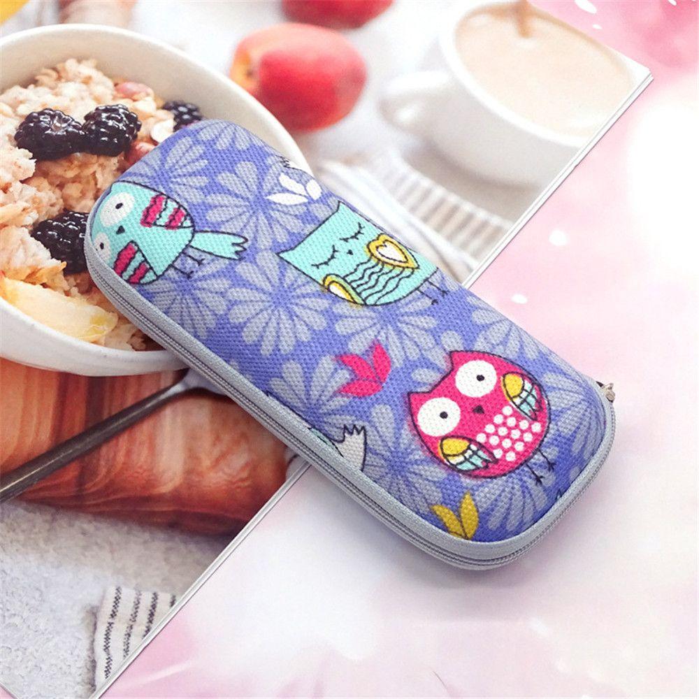 Unisex Zipper Portable Eyeglasses Case Glasses Box Glasses Holder Eyeglasses Accessories