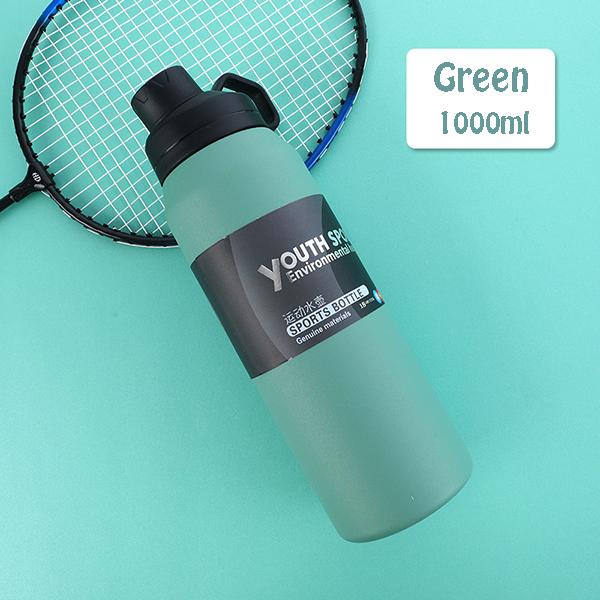 650ml/1000ml Portable Double Stainless Steel Vacuum Flask Thermos Bottle Coffee Insulation Cup Large Capacity Sports Travel Mugs