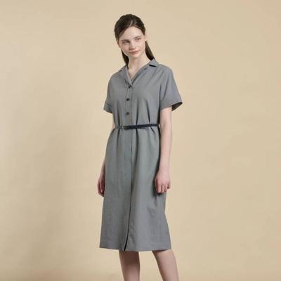 Check Belted Dress B6m4o683