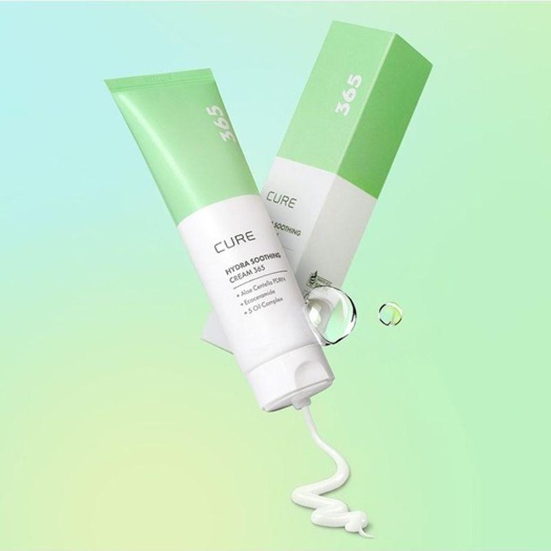[Kim Jung-moon Aloe] Cure Aloe Cica PDRN Hydra Soothing Cream 365 80ml