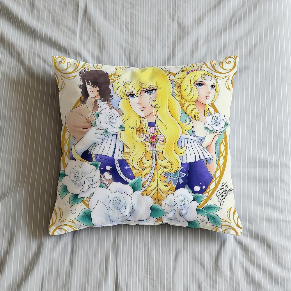 Cushion Cover L-Lady Soft V-Versailles Case Sofa Living O-Oscar Room R-Rose Home Comfortable Office Decor Protective Pillow