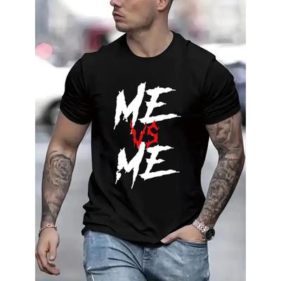 Europäische Größen Herren T-Shirt Bequem Rundhals Lässig Kurzarm Weiches Atmungsaktives Oberteil Herrenmode T-Shirt Sommer Frühling Streetwear