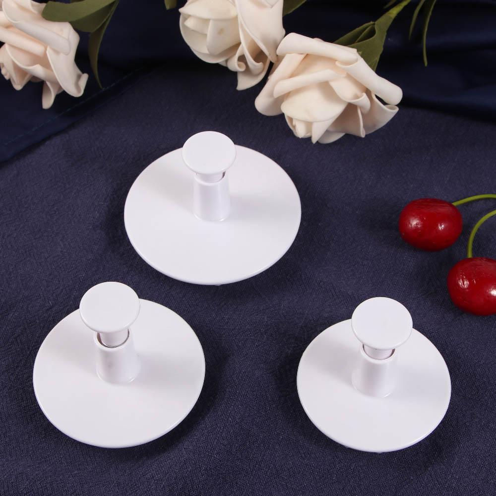 DIY Plunger Food Pastry Baking Tool Fondant Mold Biscuit Mould Cake Decoration Cookie Cutter