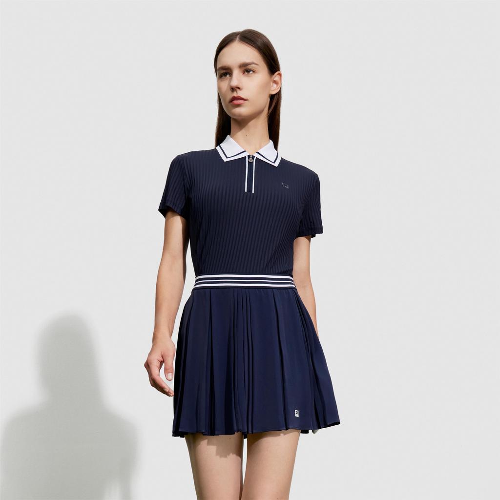 New FILA Casual Short Skirts Women's Tide Blue A11W425302FDB