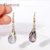 Multi Types 18K Gold Plated Inlaid Zircon Beila For Pendants,Pinch Clip Bails For Crystal Agate Jewelry Making,Pendant Connector