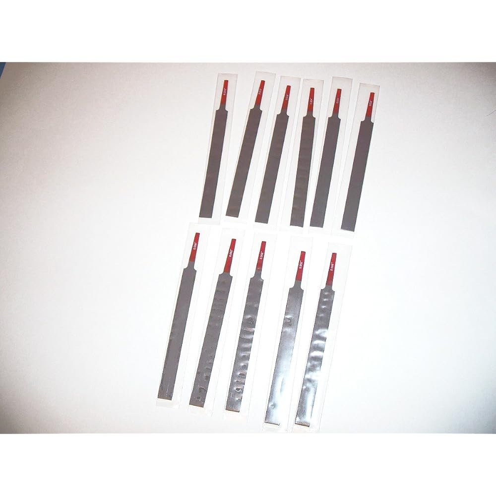 Hosco11 Nut File Set for String Grooves for Multiple Stringed Instruments NF11 VWWS Shipped from ...