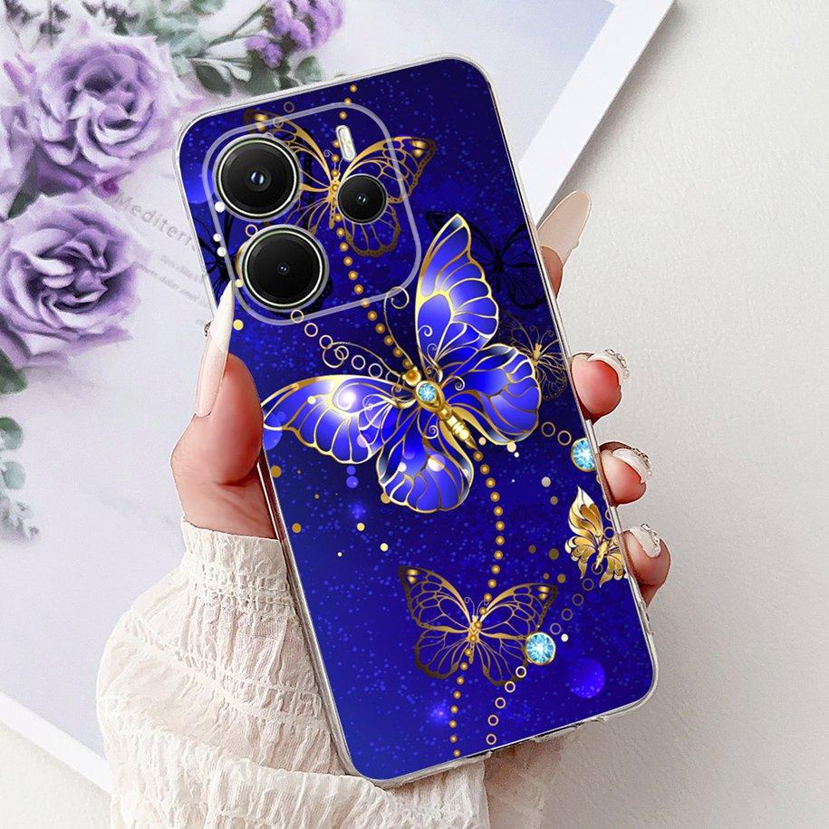 Silicone Case For Xiaomi Redmi Note 14 4G EU 2025 Cover Cool Lion Leopard Dragon Animals Soft Slim Coque For Note14 4G EU Fundas