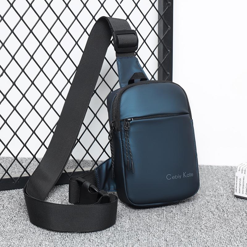 Men's Chest Bag Crossbody Bag Sports Waist Bag Water-repellent Shoulder Bag