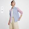 Navigare Women's 100% Cotton Striped Long-Sleeve Casual Shirt