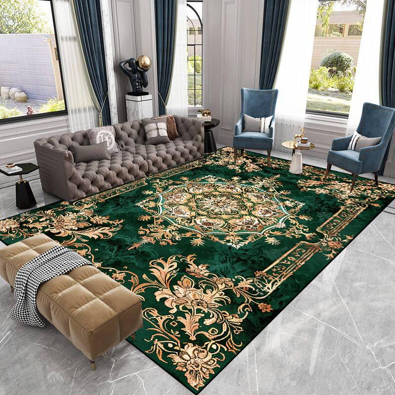 Luxury Persian Style Carpet Living Room Decoration Home Lint-free Rugs Large Bedroom Anti-slip Floor Mat Customized Lounge Rug