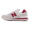 New Balance Sneakers Unisex 574v2 Bianco Rosso ML574TE2