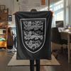 England national football logo Printed Flannel Blanket, soft throw for bedroom sofa, washable,soccer fan merchandise, great gift.