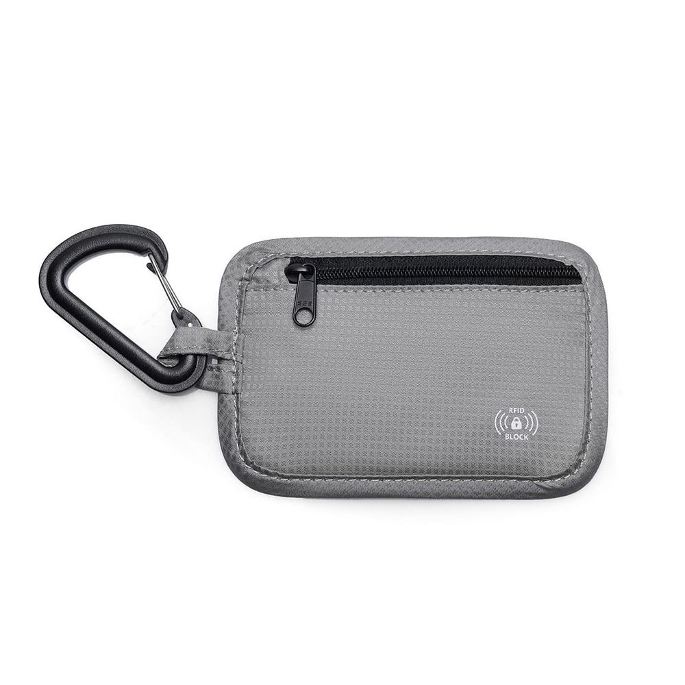 New Waterproof Travel Passport Pouch Lightweight Hidden Organizer Coin Purse Anti-Theft RFID Blocking Organize