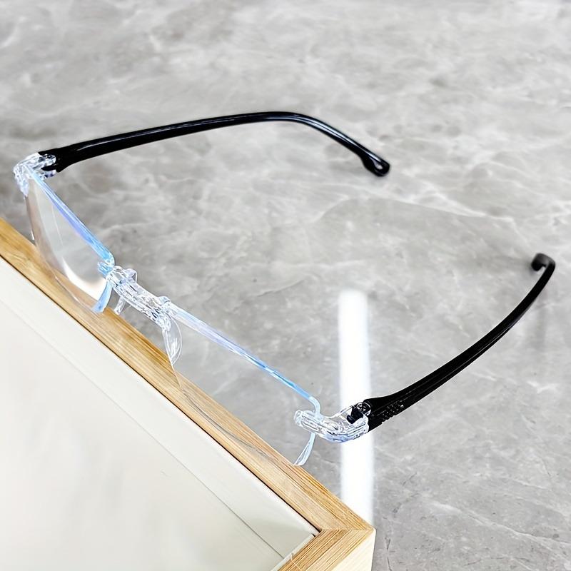 8 Pack Men's Reading Glasses Lightweight Y2k Edge Cutting Far Sighted Glasses Unisex Reading Magnifying Glasses