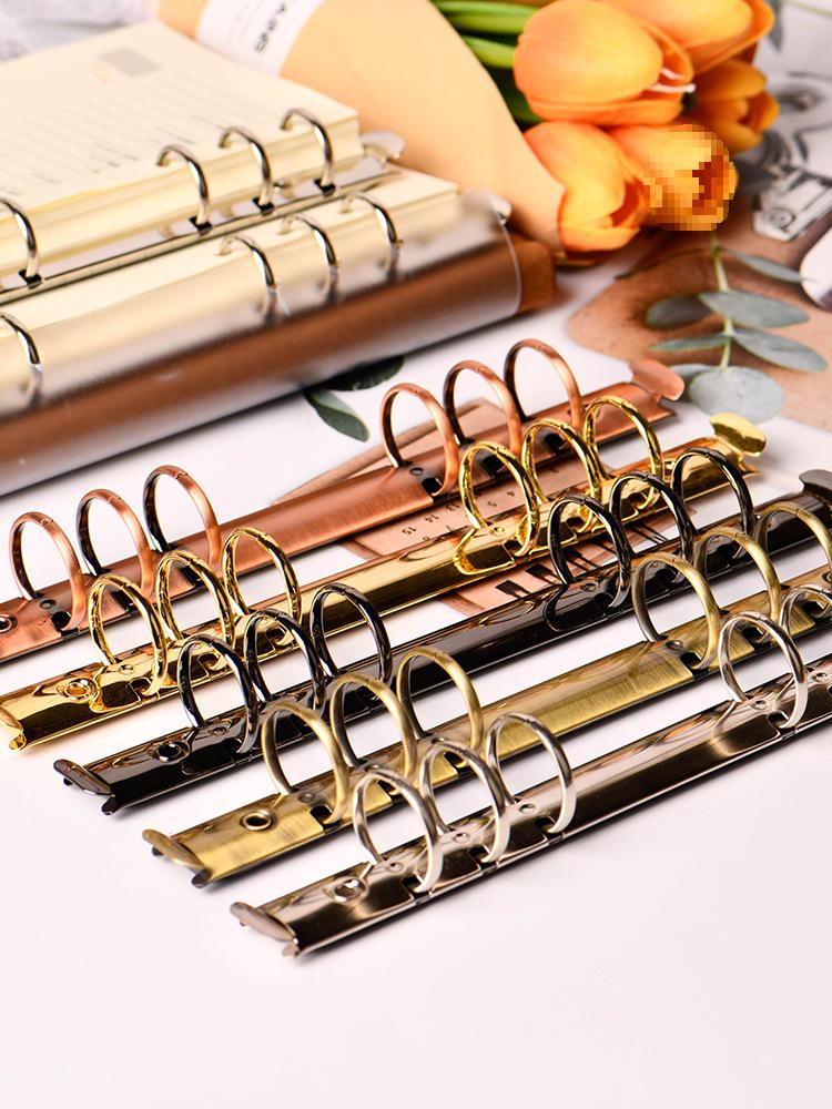 A5 Metal Binder with Removable Rings for Students and Office Use