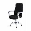 Swivel Office Chair Cover Black Jacquard