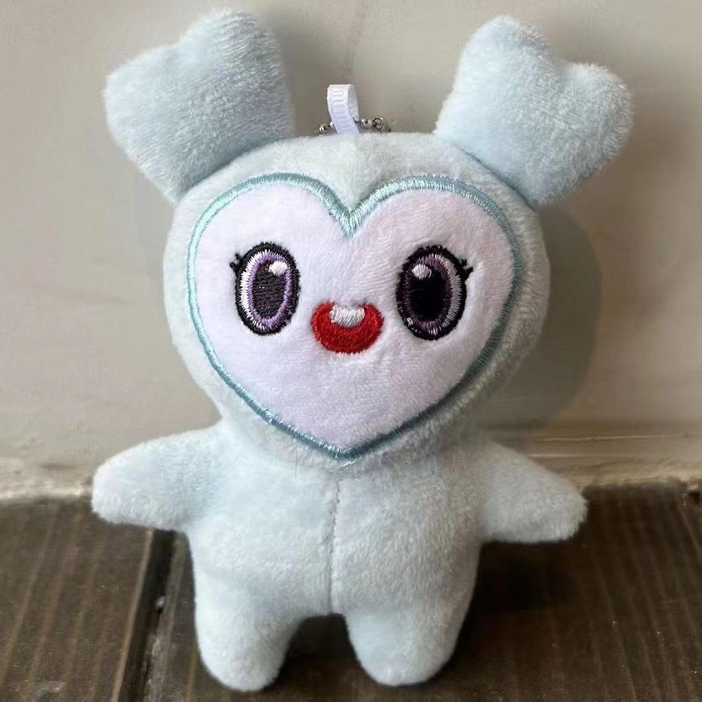 Lovely Idol Doll Plush Keychain TWICE Momo Korean Super Star Plush Doll Pendant Handbag Decorations for Fans Once Girls