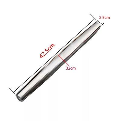 ZISIZ Thickened Stainless Steel Rolling Pin (2-Pack)