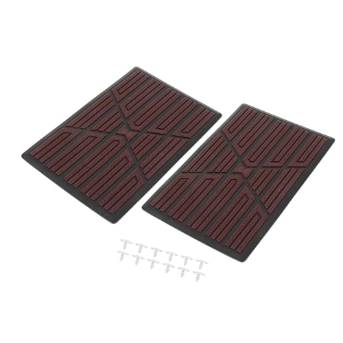 

ACROPIX Универсальный коврик для пола автомобиля, накладка под пятку, защита от царапин, подставка для ног, накладка на педаль - Комплект из 2 штук