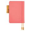 Hobonichi Techo Originalstorlek Anteckningsbok Blommor (A6) Kåpa, Färger/Körsbär