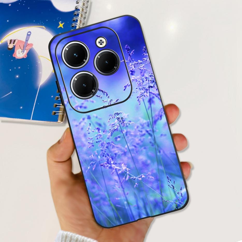 For Infinix Hot 40 Pro Case X6837 Cute Fashion Cover Soft Silicone Phone Case For Infinix Hot 40i Hot40 Pro Hot40i Fundas Bumper