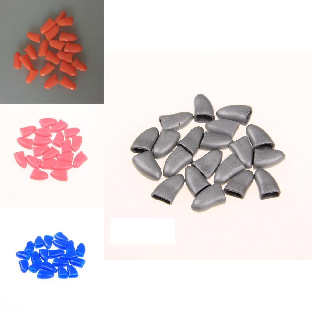 20pcs Pet Dog Cat Nail Caps Soft And Stylish Claw Protectors For Comfortable Fit