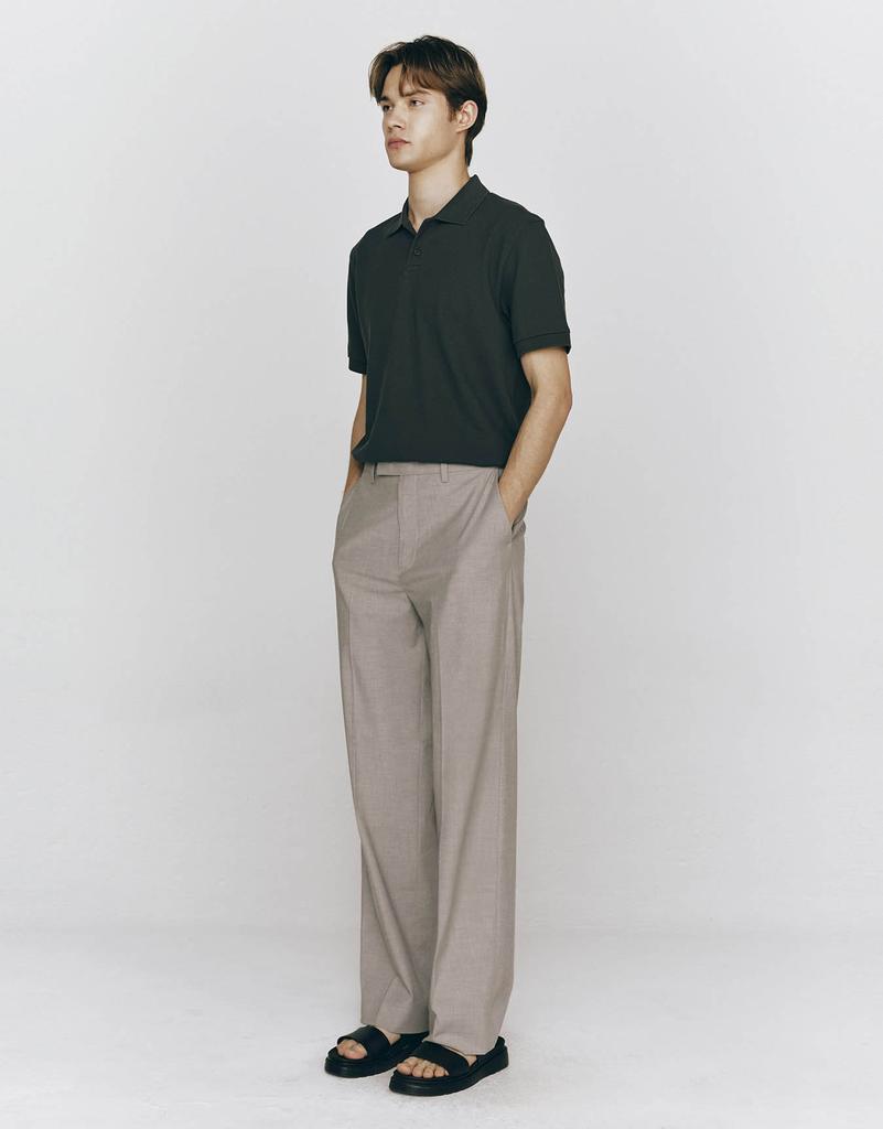 CONCEPTS1ONE Cool Hidden Elastic Waist Semi-Wide Fit Slacks 10115522/115522 [2 Colors]