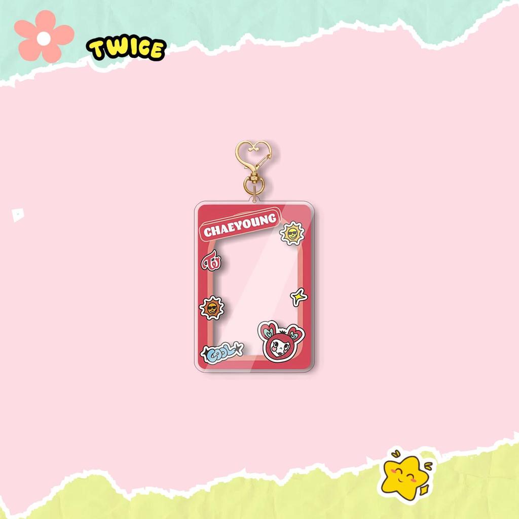 TWICE Häschen Girlgroup Acryl Schlüsselanhänger & Fotorahmen Schlüsselanhänger Anhänger