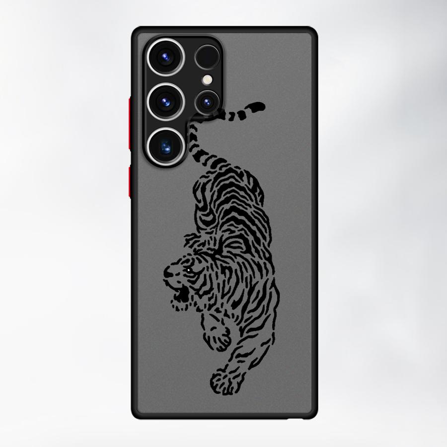 

Case for Samsung Galaxy S26 S20 FE S25 Ultra S21 S24 Plus S22 Note 20 Ultra 10+ S23 FE Funda Back Phone Cover Cartoon Cool Tiger Galaxy S26