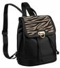 Women's Urban Backpack with a Flap Made of Eco-leather - David Jones