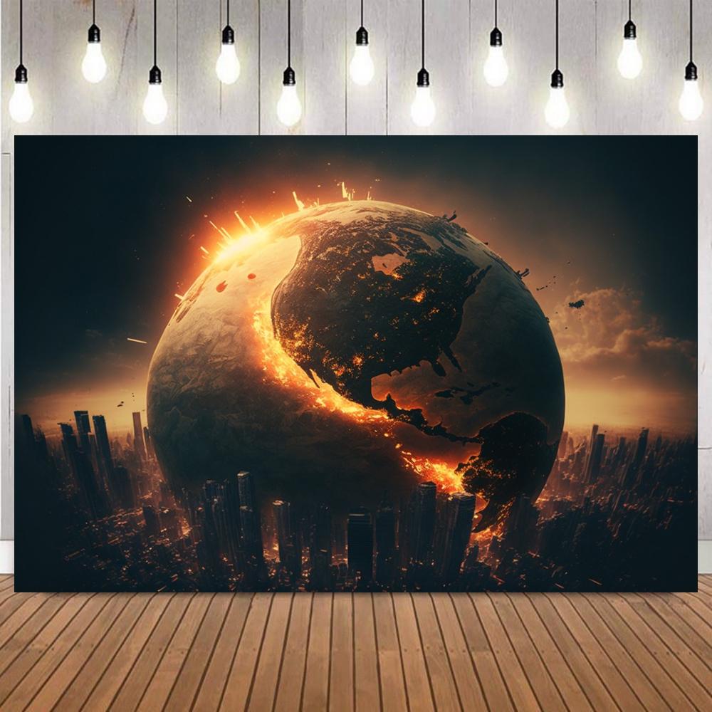 Universe Planet Series Backdrop Colorful Fantasy Space Scenery Photography Background For Birthday Party Portrait Studio 1Props17