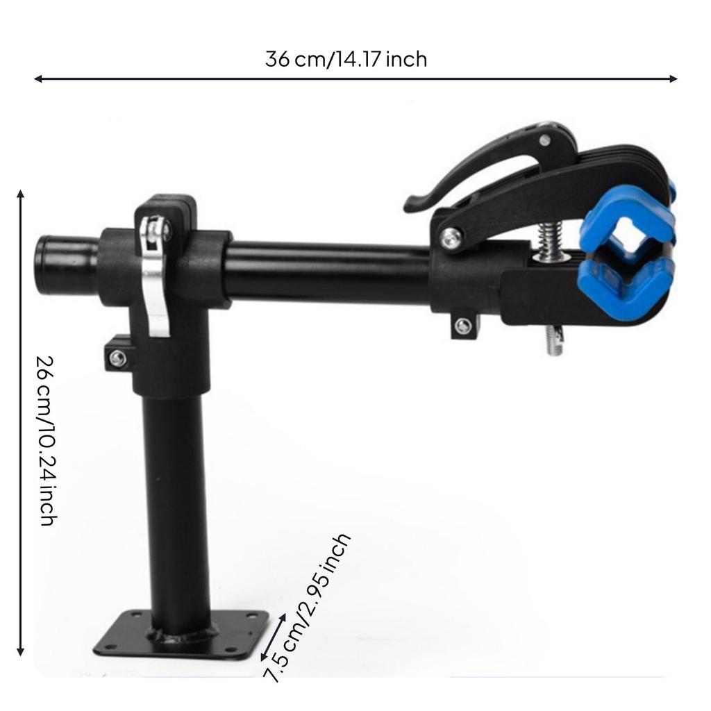 Bike Repair Stand with Clamp Stable Workstand Portable for Workshop, Garage