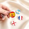 Set de 291 de pioneze cu steaguri ale lumii, pioneze metalice pentru a-ți urmări călătoriile, insigne emblematice pentru jachete, pălării, rucsacuri și haine