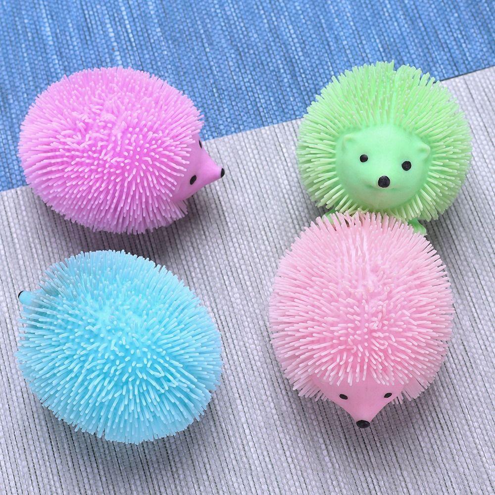 1pcs Stress Relief Squeeze Ball Soft Rubber Sensory Toy Colorful Pinata Filler  Gift
