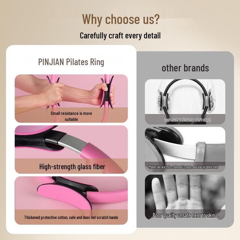 Elderly Leg & Limb Resistance Yoga Ring - Multifunctional Pilates Training Band