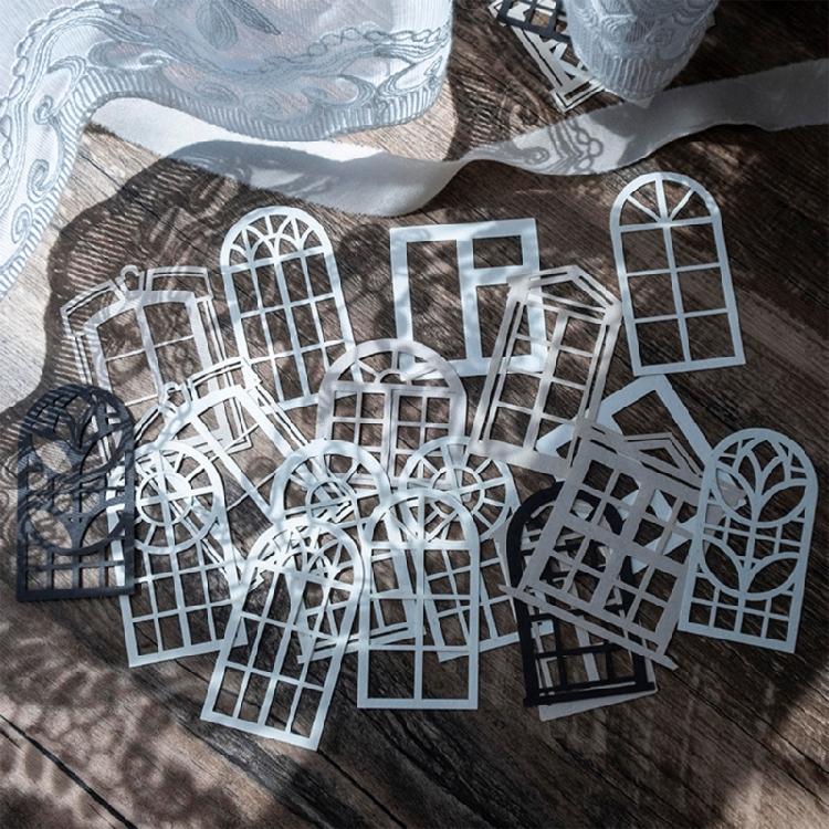 20 Sheets Scrapbooking Decoration Paper for Scrapbook Journal Planner Album Aesthetic Background Paper