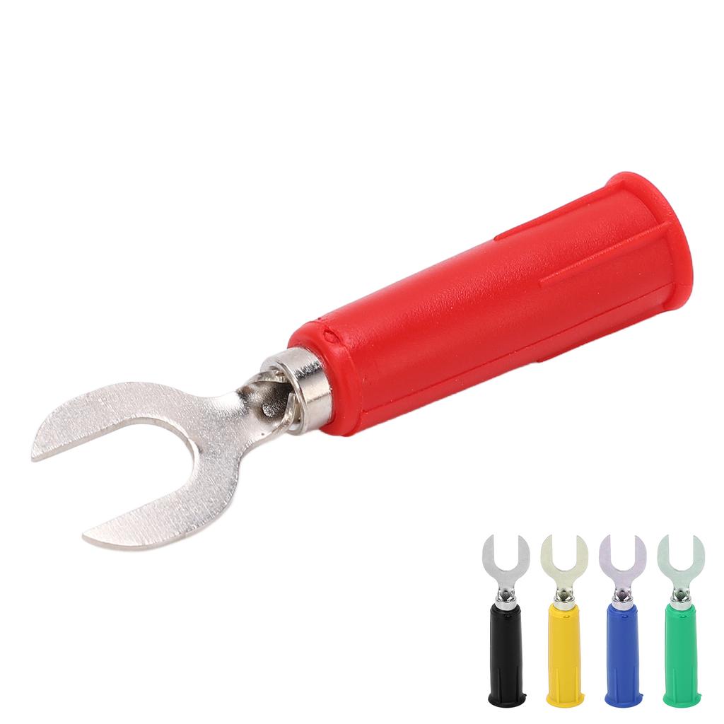 U Shape Banana Plug J.20019 Good Electrical Conductivity U Shape Plug Effective for Industrial Equipment for Welding Machiner