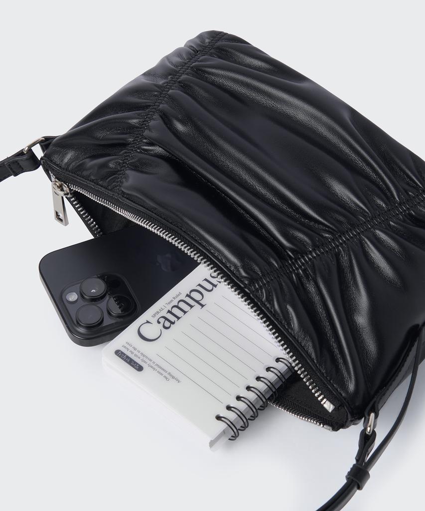 Musinsa Standard Woman Women'S Shirred Shoulder Bag [Black]