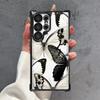 Case for Samsung Galaxy S25 S21 Plus S23 S25Edge S22 Ultra S20 FE S24 Phone Cover Creative Butterfly