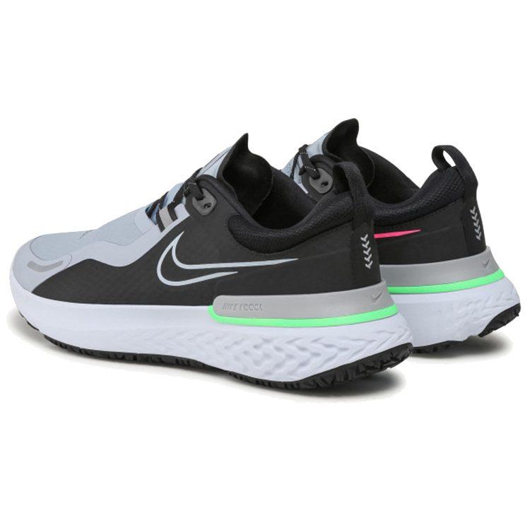 Nike React Miler Shield 'Gray Black Green' CQ7888-003