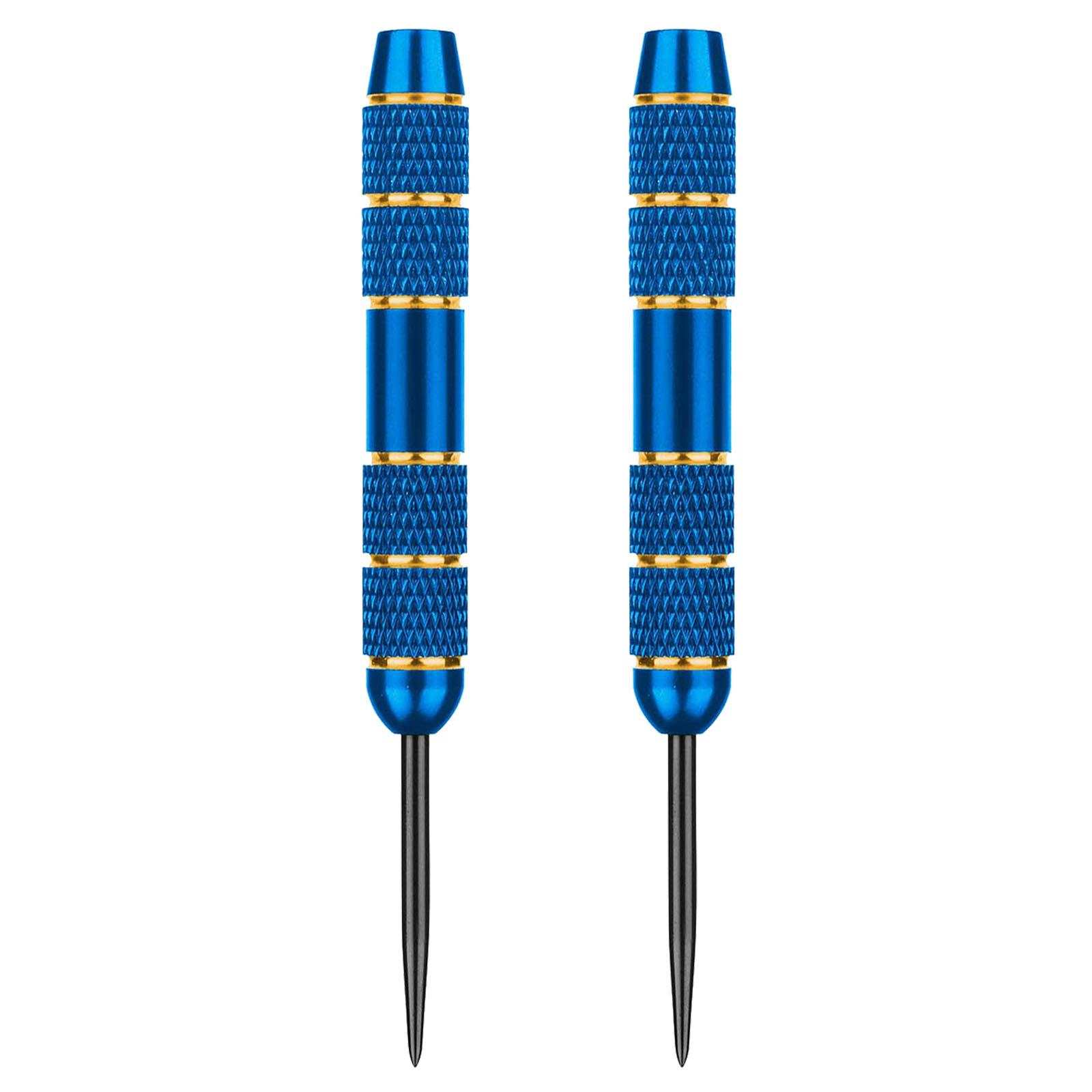 

2Pcs Steel Tip Dart Barrel Replacement 22g Darts Needle Barrel Professional Dart Replacement Barrels Easy to Use синій