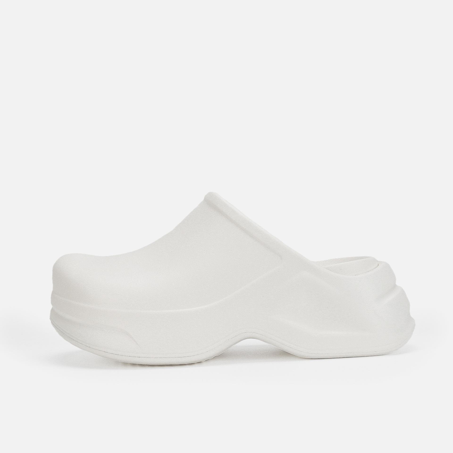 

Тапочки Baotou женские наружные новые женские тапочки из ЭВА модные дизайнерские сандалии женская обувь пластиковые сандалии женские Muiltjes 40 бежевый