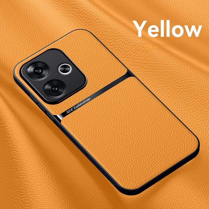 Для Redmi Turbo 3 Turbo3 5G Чехол Магнитный Автомобильный Держатель Чехол для Телефона Для Xiaomi Redmi Turbo 3 Turbo3 Ударопрочная Кожаная Задняя Крышка Redmi Turbo 3 5G