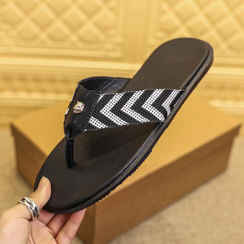 Flip Flops Summer New Men's Shoes Trendy Brand Indoor Outdoor Open-toe Sandals Light Casual Slippers Men