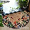 Half Circle Carpet Entrance Mat Dustproof and Dirt Resistant Mat