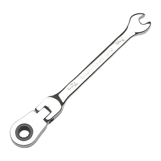 Ratcheting Combination Wrench Spanner 180-Degree Variable Angle Design Rust-resistant Quick Manual Ratchet Wrench
