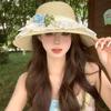 Nature Style Sun Hat With Wide Brim For Women Garden Casual Summer Accessory