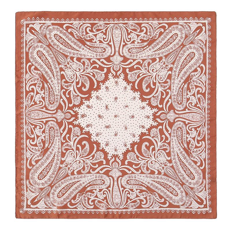 Luxus Design 70*70cm Pferdedruck Seiden-Quadrat-Schal Damen Weiches Satin-Haarband Halstuch Büro-Hijab Stirnband Foulard Geschenk