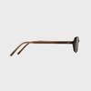 Hugh - Coffee Brown Square Sunglasses